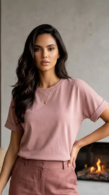 Amelie &amp; Amelie - Blouse - Roze