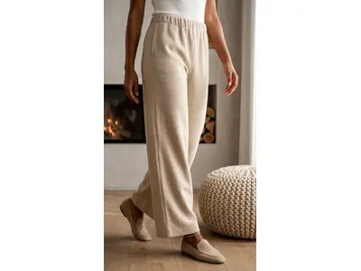 Amelie &amp; Amelie - Lange Broek - Ecru