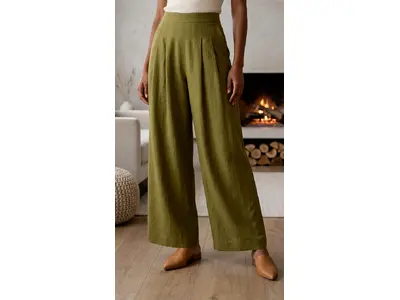 Amelie &amp; Amelie - Lange Broek - Groen