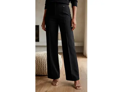 Amelie &amp; Amelie - Lange Broek - Zwart