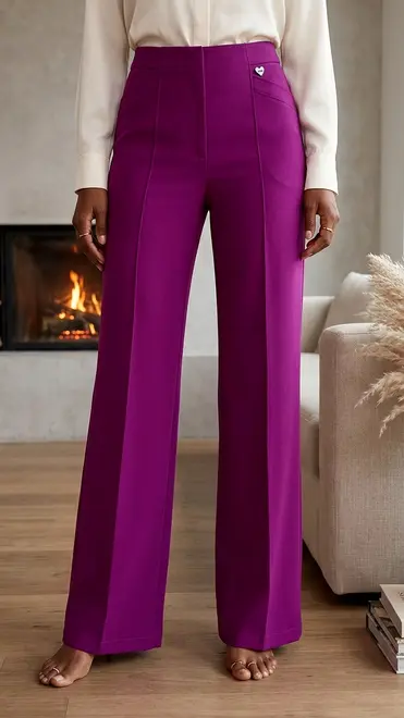 Amelie &amp; Amelie - Lange Broek - Margenta