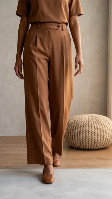 Amelie &amp; Amelie - Lange Broek - Bruin