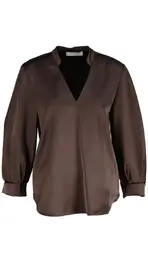 Amelie &amp; Amelie - Blouse - Bruin