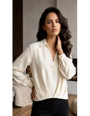 Amelie &amp; Amelie - Blouse - Ecru