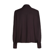 Caroline Biss - Blouse - Donker bruin
