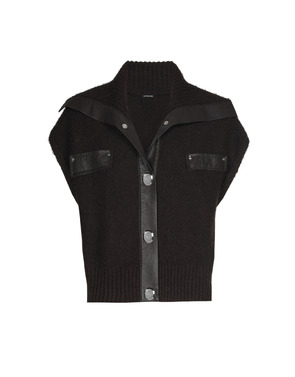 Caroline Biss - Gilet - Bruin