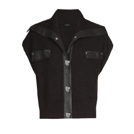 Caroline Biss - Gilet - Bruin