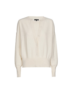 Caroline Biss - Gilet - Ecru