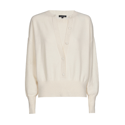 Caroline Biss - Gilet - Ecru
