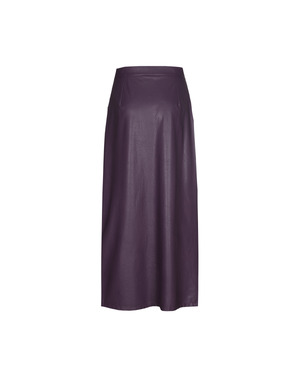 Caroline Biss - Lange Rok - Paars