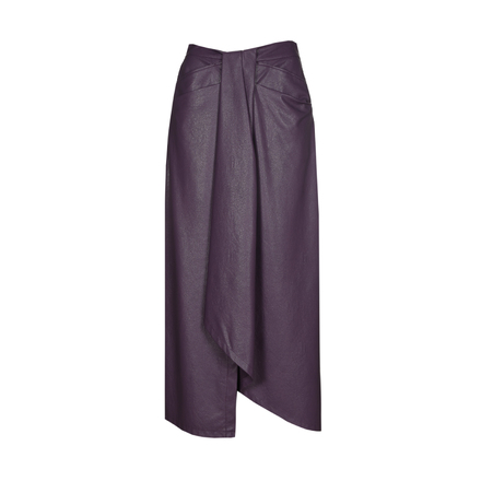 Caroline Biss - Lange Rok - Paars