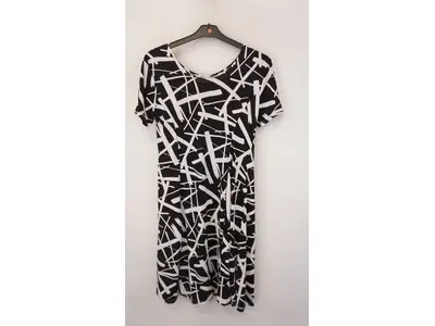Garde-robe - Kort Kleedje - Zwart-wit