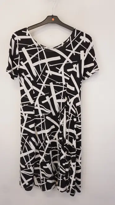 Garde-robe - Kort Kleedje - Zwart-wit