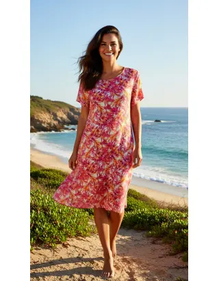 Garde-robe - Kort Kleedje - Fushia