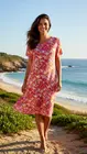 Garde-robe - Kort Kleedje - Fushia