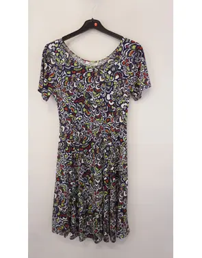 Garde-robe - Kort Kleedje - Blauw-groen