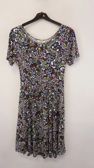 Garde-robe - Kort Kleedje - Blauw-groen