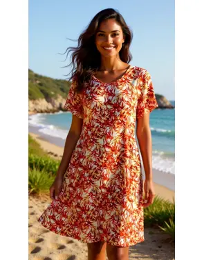 Garde-robe - Kort Kleedje - Oranje