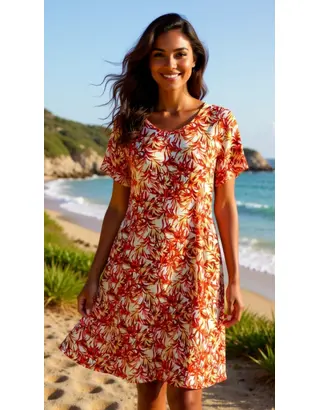 Garde-robe - Kort Kleedje - Oranje