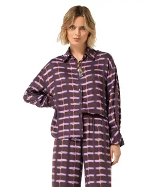 Caroline Biss - Blouse - Bruin