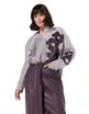 Caroline Biss - Blouse - Bruin-wit