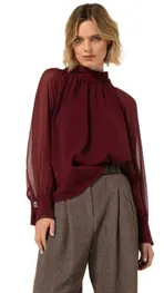 Caroline Biss - Blouse - Bordeaux