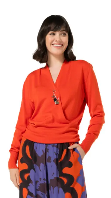 Caroline Biss - Pull - Oranje