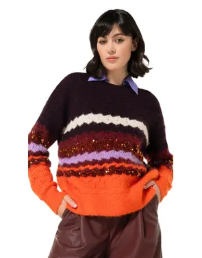 Caroline Biss - Pull - Bordeaux