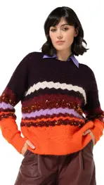 Caroline Biss - Pull - Bordeaux