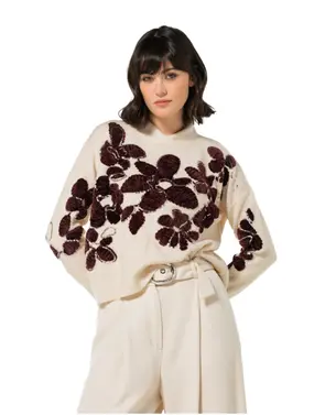 Caroline Biss - Pull - Ecru