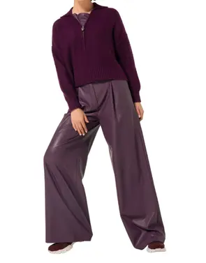 Caroline Biss - Lange Broek - Paars