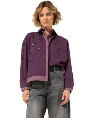 Caroline Biss - Blouse - Paars