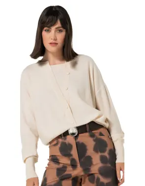 Caroline Biss - Gilet - Ecru
