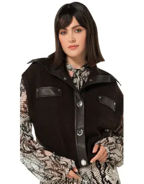 Caroline Biss - Gilet - Bruin