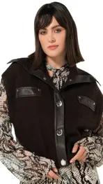 Caroline Biss - Gilet - Bruin