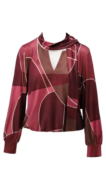 K-design - Blouse - Bordeaux