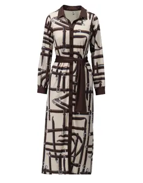 K-design - Lang kleed - Beige-bruin