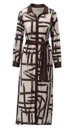 K-design - Lang kleed - Beige-bruin