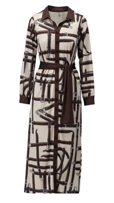 K-design - Lang kleed - Beige-bruin
