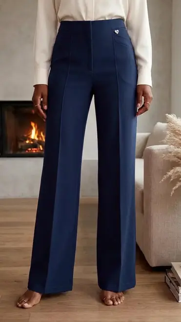 Amelie &amp; Amelie - Lange Broek - Marine