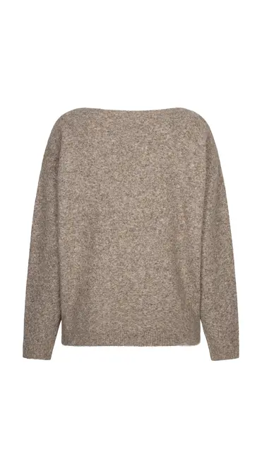 Red Button - Pull - Taupe