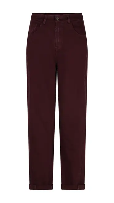Red Button - Lange Broek - Bordeaux