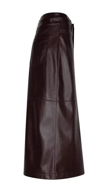 Red Button - Halflange Rok - Bordeaux
