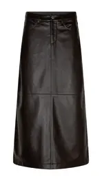 Red Button - Halflange Rok - Bruin