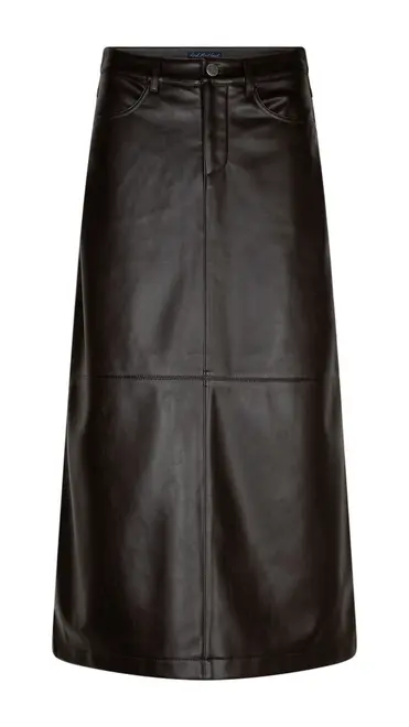 Red Button - Halflange Rok - Bruin
