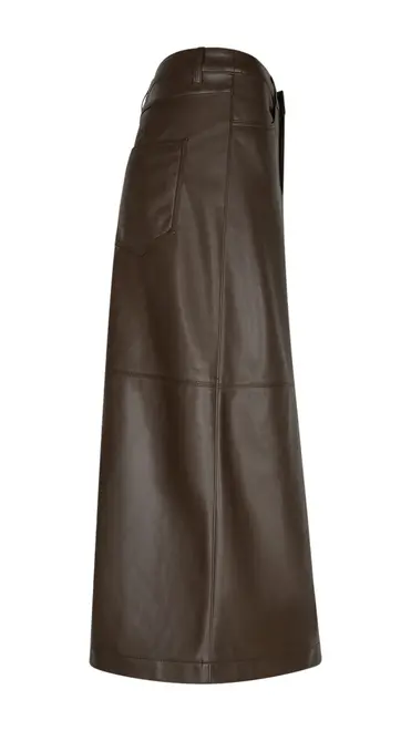 Red Button - Halflange Rok - Bruin
