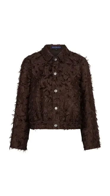 Red Button - Blouse - Donker bruin