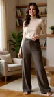 Red Button - Lange Broek - Bruin