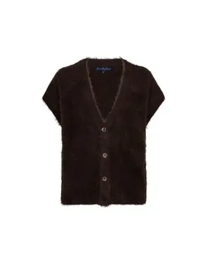 Red Button - Gilet - Donker bruin