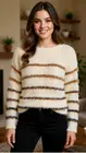 Red Button - Pull - Beige-bruin